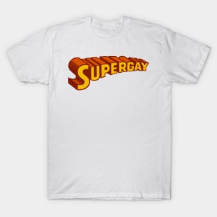 Supergay (orange) T-Shirt